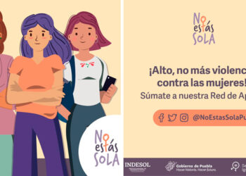 No estás sola: la campaña contra la violencia de género en Puebla