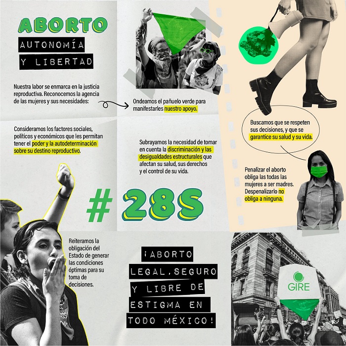 #28S: mujeres celebran el Día de Acción Global por el aborto legal y seguro