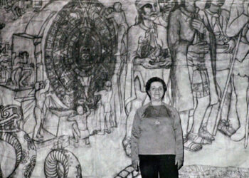 ¿Quién es Aurora Reyes, pionera feminista del muralismo mexicano?