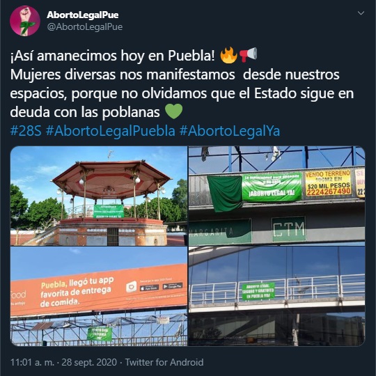 #28S: mujeres celebran el Día de Acción Global por el aborto legal y seguro