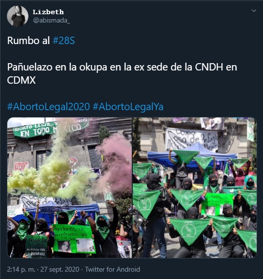 #28S: mujeres celebran el Día de Acción Global por el aborto legal y seguro