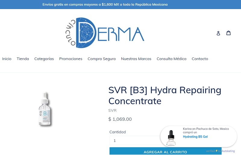 ¿Dónde comprar niacinamida en México ?