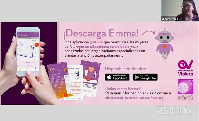 Emma: la aplicación que ayudará a mujeres víctimas de violencia