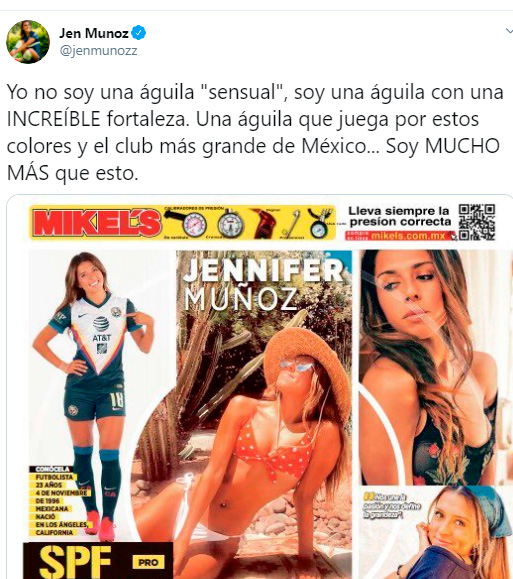 ¿Quién es Jennifer Muñoz, futbolista que pide no sexualizar a jugadoras?