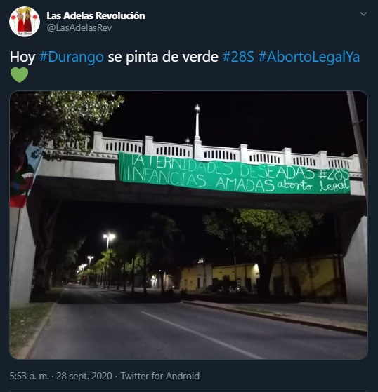#28S: mujeres celebran el Día de Acción Global por el aborto legal y seguro