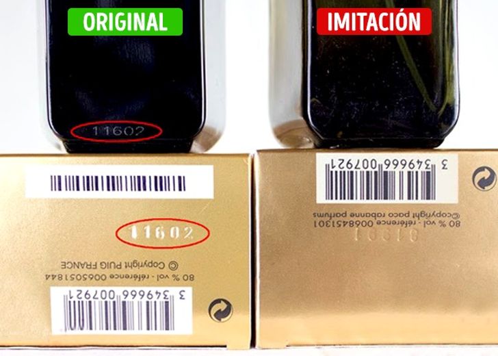 ¿Cómo saber si un perfume es original o imitación?