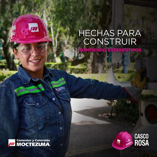 Cementos Moctezuma buscará romper estereotipos con la iniciativa Casco Rosa 