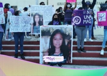 Feministas piden #JusticiaParaAyelin, la niña hallada sin vida en Guerrero