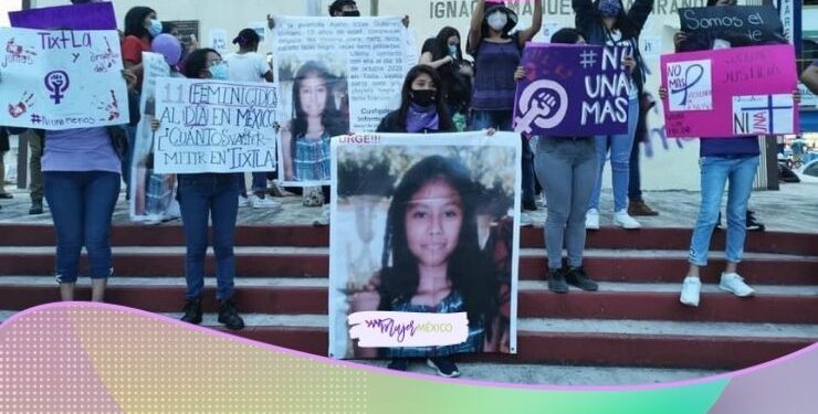 Feministas piden #JusticiaParaAyelin, la niña hallada sin vida en Guerrero