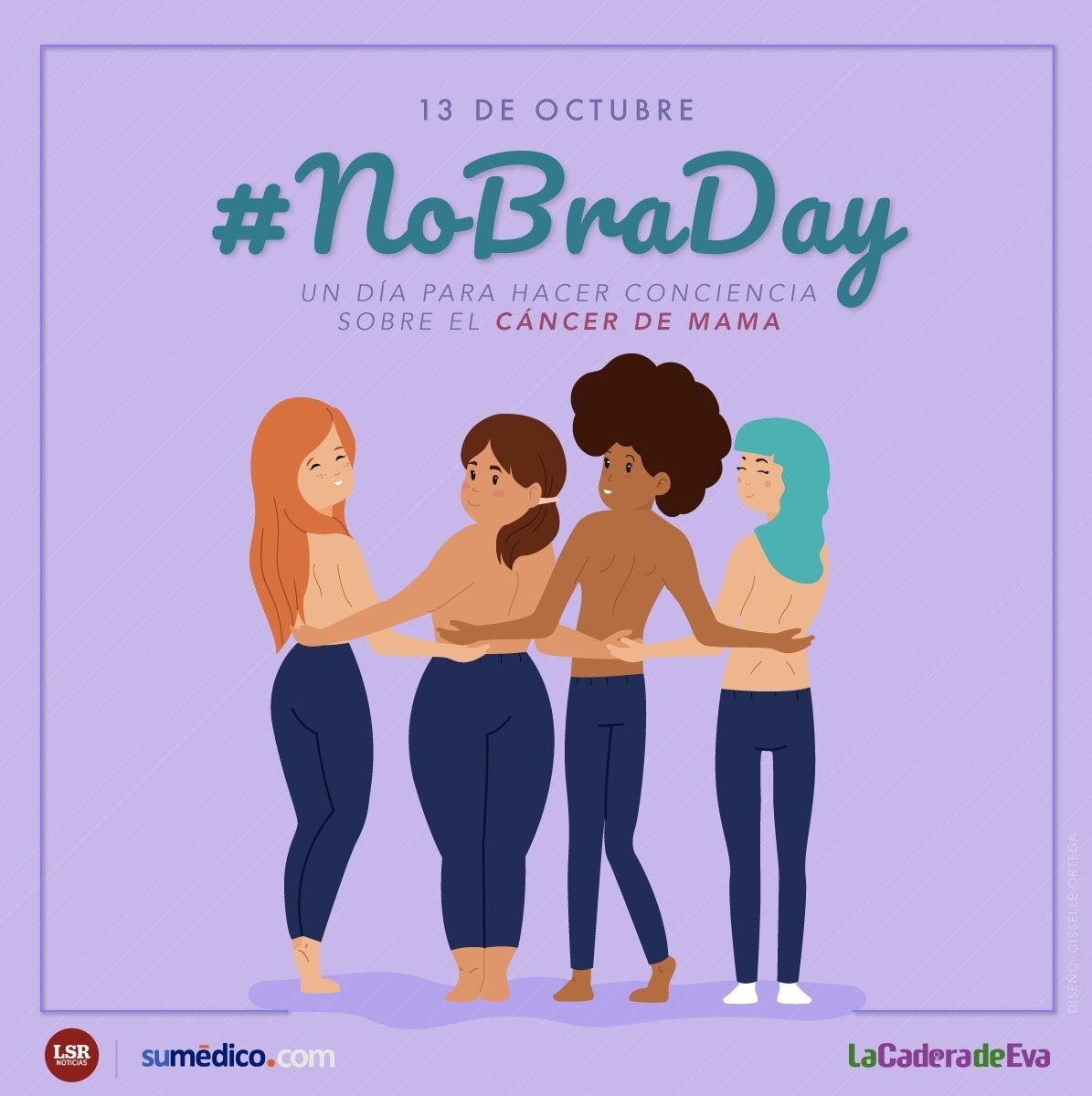 #Nobraday: la campaña que invita a la autoexploración