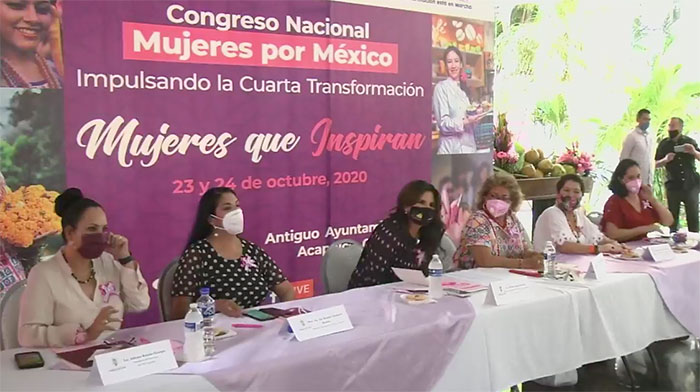 Adela Román Ocampo, presente en el Congreso Nacional Mujeres por México