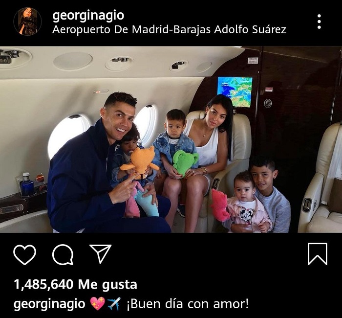 El compromiso entre Georgina Rodríguez y Cristiano Ronaldo