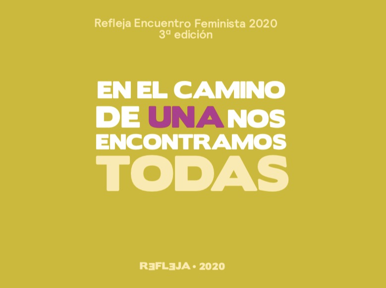 Feministas solicitan apoyo para realizar encuentro Refleja 2020