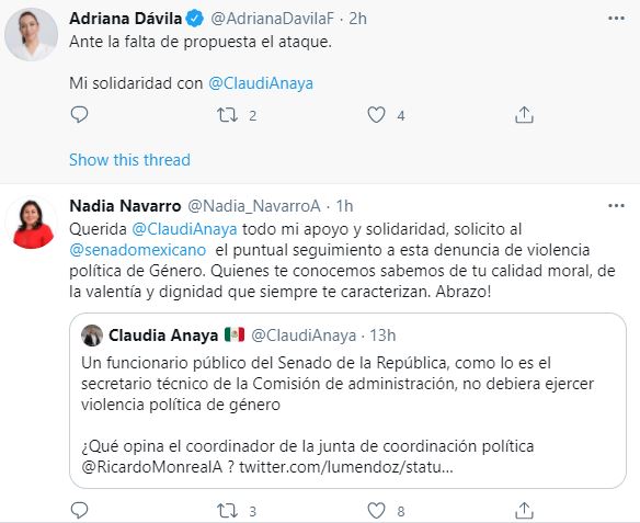 Claudia Anaya denuncia violencia política de género en su contra