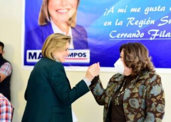 Maru Campos visita Hidalgo del Parral; es respaldada en más de 20 municipios