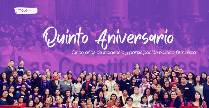 Las Constituyentes MX: 5 años de lucha feminista