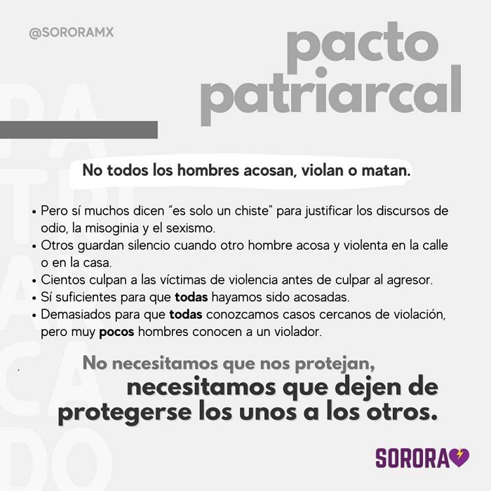 ¿Qué es el pacto patriarcal?