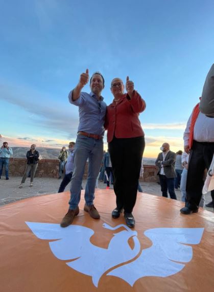 Ana María Romo se registra como candidata a gobernadora de Zacatecas por MC 