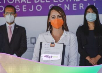 Bety León se registra como candidata a gobernadora de Querétaro