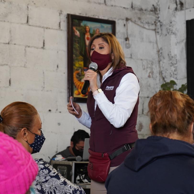 Mónica Rangel se reúne con mujeres del Movimiento Revolucionario del Pueblo