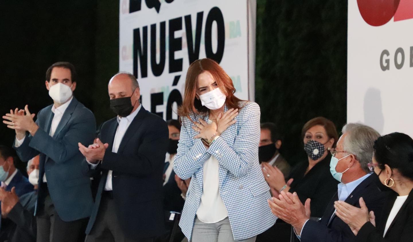 Clara Luz Flores buscará que Nuevo León sea una potencia económica