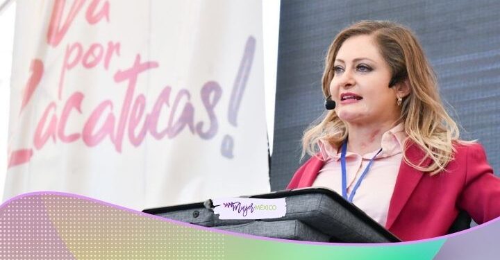 Claudia Anaya, candidata de PRI-PAN-PRD, envía mensaje en el Día de la Mujer