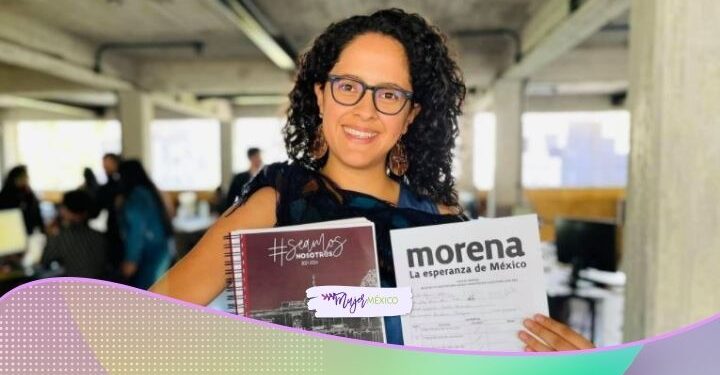 Gabriela Osorio de Morena se registra como candidata a alcaldesa de Tlalpan