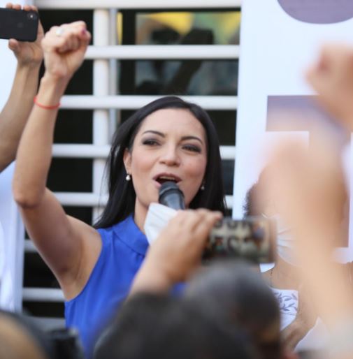Mely Romero se registra como candidata de PRI-PAN-PRD a gubernatura de Colima