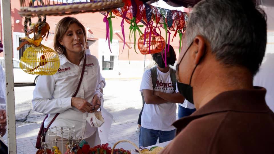 Mónica Rangel de Morena quiere curar los males de San Luis Potosí