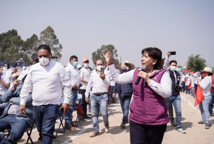 Josefina y Anabell toman protesta a estructura de Va por Tlaxcala