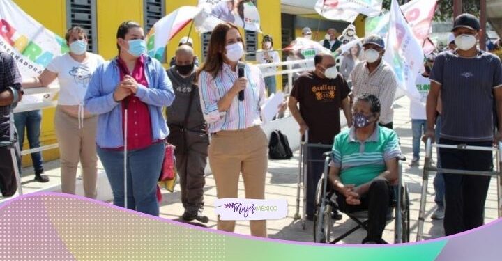 Clara Luz Flores afirma que personas con discapacidad serán su prioridad