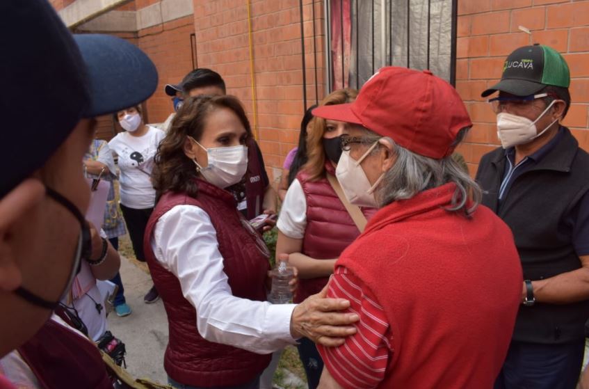 Dolores Padierna, candidata a alcaldesa de Cuauhtémoc, promete desarrollo urbano