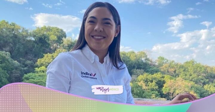 Indira Vizcaíno promete crear casas sororas para mujeres de Colima