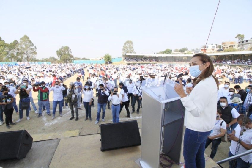 Josefina Vázquez Mota apoya a la candidata Anabell Ávalos 