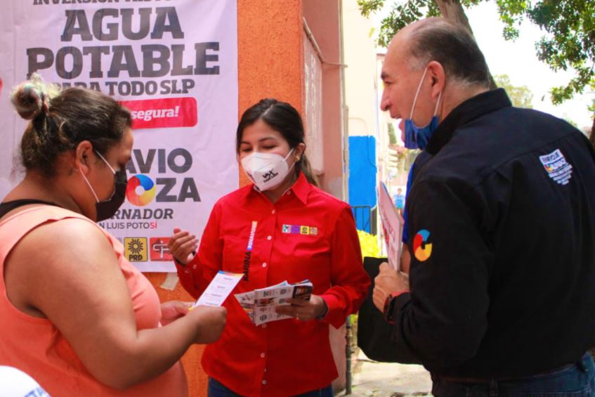Karina Benavides, candidata a diputada federal, pide frenar feminicidios en San Luis Potosí