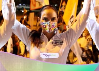 Lupita Jones, candidata de PAN, PRI y PRD, promete seguridad en Baja California