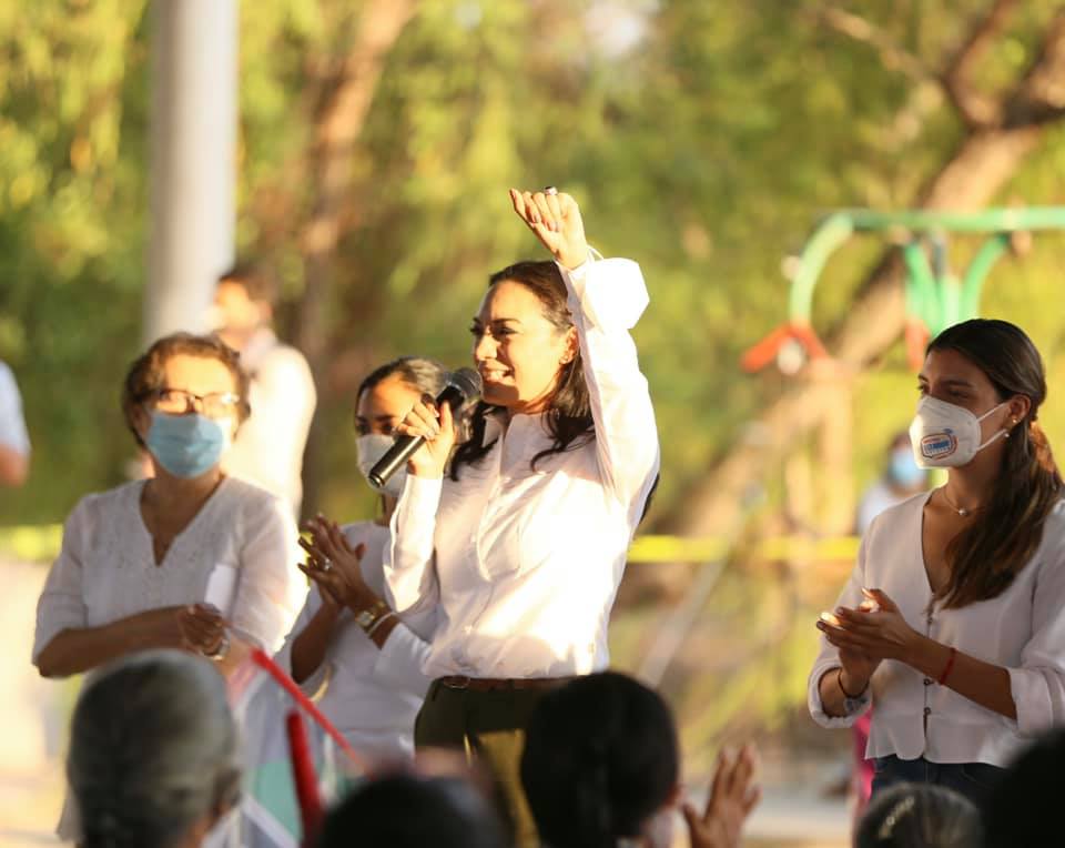 Mely Romero, candidata de PAN, PRI y PRD, presenta estrategia Orgullo Colimense