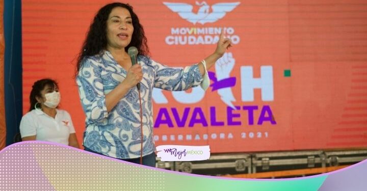 Ruth Zavaleta, candidata a gobernadora, promete vida digna en Guerrero