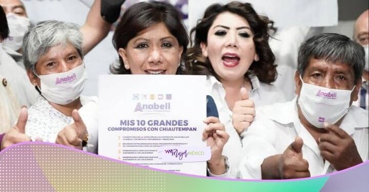 Anabell Ávalos, candidata a gobernadora, refrenda compromisos con Tlaxcala