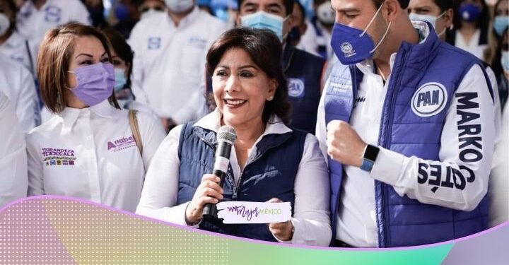 Anabell Ávalos, candidata a gobernadora, promete Secretaría de Cultura en Tlaxcala