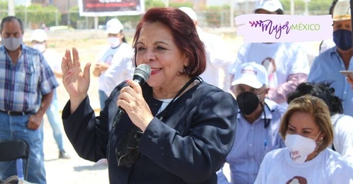 Celia Maya, candidata a gobernadora, promete guarderías gratuitas en Querétaro