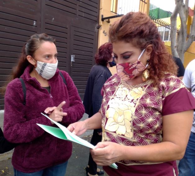 Ciudadanos de Iztapalapa aprueban desempeño de Clara Brugada