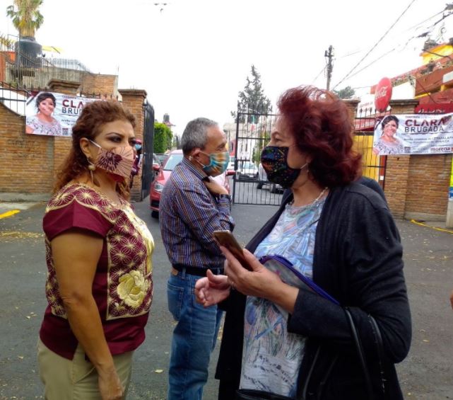 Clara Brugada, candidata de Morena, se perfila para ser reelecta en Iztapalapa