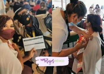 Clara Brugada, candidata a alcaldesa de Iztapalapa, recibe vacuna contra COVID-19