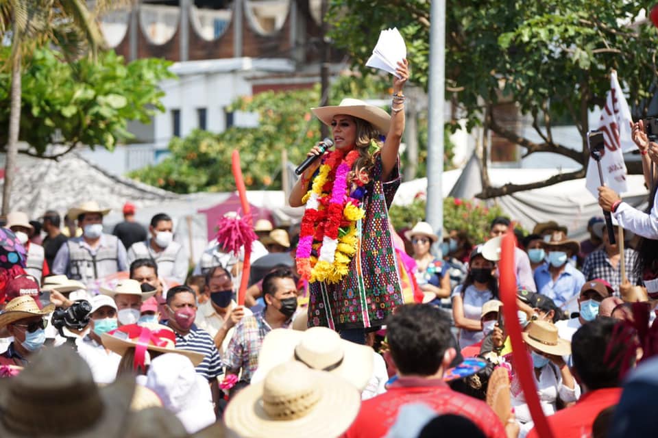 Evelyn Salgado llevará agua a zona rural de Acapulco como gobernadora de Guerrero