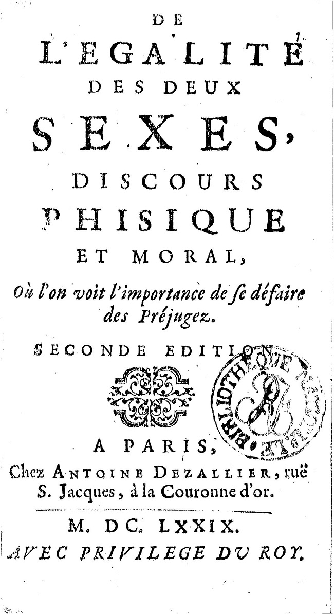 ¿Qué hizo François Poullain de la Barre?