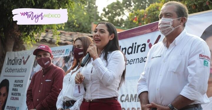 Indira Vizcaíno apoyará a estudiantes como gobernadora de Colima