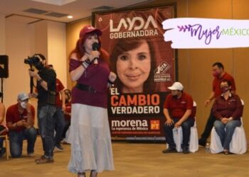 Layda Sansores, candidata a gobernadora, apoyará a comerciantes de Campeche