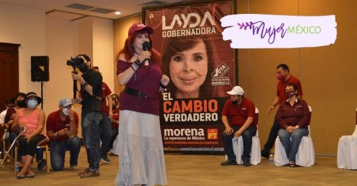 Layda Sansores, candidata a gobernadora, apoyará a comerciantes de Campeche