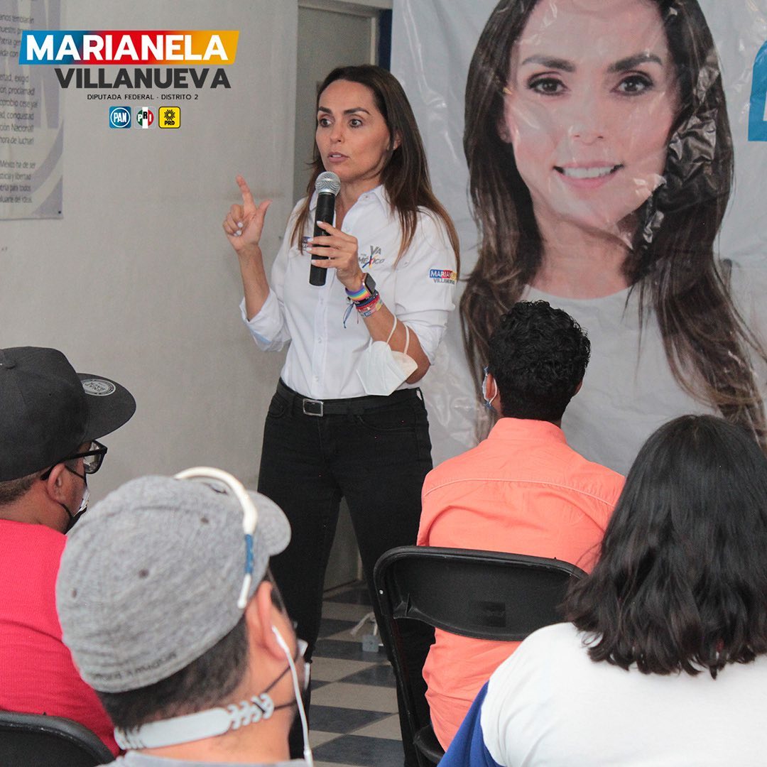 Marianela Villanueva va como diputada federal en San Luis Potosí por PAN-PRI-PRD